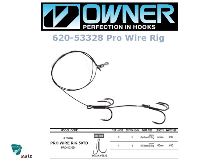 Owner PRO Wirerig TwinTreble ST36