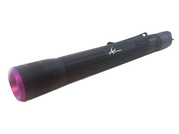 Zoom UV Pen Light 395nm (Lev. uden AAA batterier)